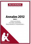 Bac de français 2012 - Annales Série L (Corrigé)
