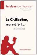 La Civilisation, ma mère !... de Driss Chraïbi (Analyse de l'oeuvre)