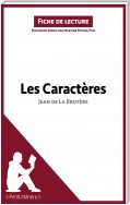 Les Caractères de Jean de La Bruyère (Fiche de lecture)