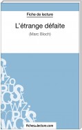 L'étrange défaite