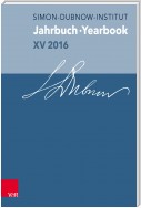 Jahrbuch des Simon-Dubnow-Instituts / Simon Dubnow Institute Yearbook XV/2016