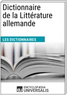 Dictionnaire de la Littérature allemande