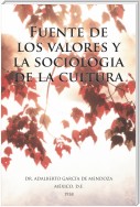 Fuente De Los Valores Y La Sociologia De La Cultura