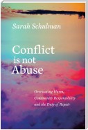 Conflict Is Not Abuse