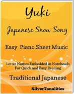 Yuki Japanese Snow Song Easy Piano Sheet Music