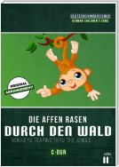 Die Affen rasen durch den Wald