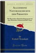 Allgemeine Naturgeschichte der Parasiten
