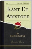 Kant Et Aristote