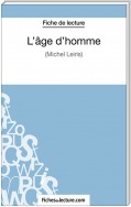 L'âge d'homme