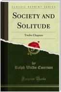 Society and Solitude