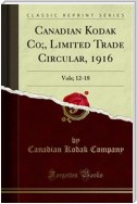 Canadian Kodak Co;, Limited Trade Circular, 1916