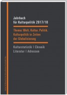 Jahrbuch für Kulturpolitik 2017/18
