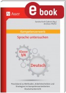 Kompetenzerwerb Sprache untersuchen 3+4