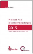 Zakboekje inkomstenbelastingen 2015