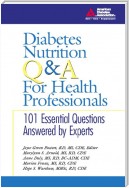 Diabetes Nutrition Q&A for Health Professionals