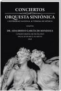 Conciertos Orquesta Sinfónica Universidad Nacional Autónoma De México