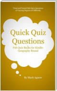 Quick Quiz Questions: Pub Quiz At Home