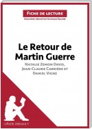 Le Retour de Martin Guerre de Natalie Zemon Davis, Jean-Claude Carrière et Daniel Vigne (Fiche de lecture)