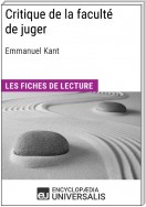 Critique de la faculté de juger d'Emmanuel Kant