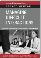 Managing Difficult Interactions