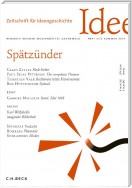 Zeitschrift für Ideengeschichte Heft XI/2 Sommer 2017