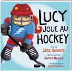 Lucy joue au hockey