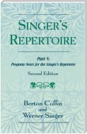The Singer's Repertoire, Part V