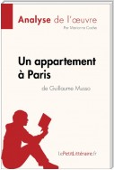 Un appartement à Paris de Guillaume Musso (Analyse de l'oeuvre)