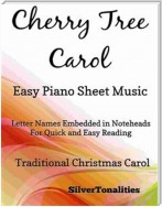 The Cherry Tree Carol Easy Piano Sheet Music