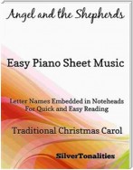 Angel and the Shepherds Easy Piano Sheet Music