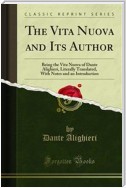 The Vita Nuova and Its Author