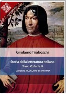 Storia della letteratura italiana del cav. Abate Girolamo Tiraboschi – Tomo 6. – Parte 3