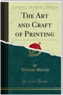 The Art and Craft of Printing