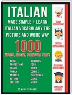 Italian Made Simple - Learn Italian Vocabulary the Picture and Word way