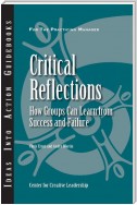 Critical Reflections: How Groups Can Learn From Success and Failure
