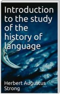 Introduction to the study of the history of language