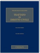 Trattato di diritto civile Vol. I