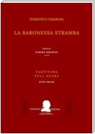 La baronessa stramba (Partitura - Full Score)