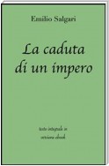 La caduta di un impero di Emilio Salgari in ebook