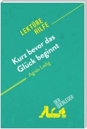 Kurz bevor das Glück beginnt von Agnès Ledig (Lektürehilfe)