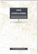 L'Analisi Linguistica e Letteraria 2011-2