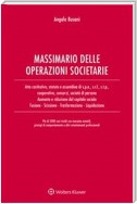 Massimario delle operazioni societarie