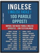 Inglese ( Inglese Facile ) 100 Parole - Opposti