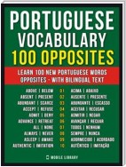 Portuguese Vocabulary - 100 Opposites