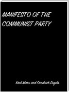 Manifesto Of The Communist Party