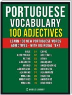 Portuguese Vocabulary - 100 Adjectives