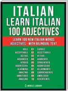 Italian - Learn Italian - 100 Adjectives