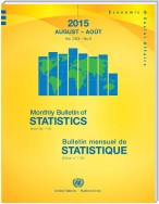 Monthly Bulletin of Statistics, August 2015