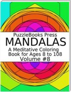 PuzzleBooks Press Mandalas - Volume 8