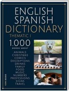 English Spanish Dictionary Thematic 1